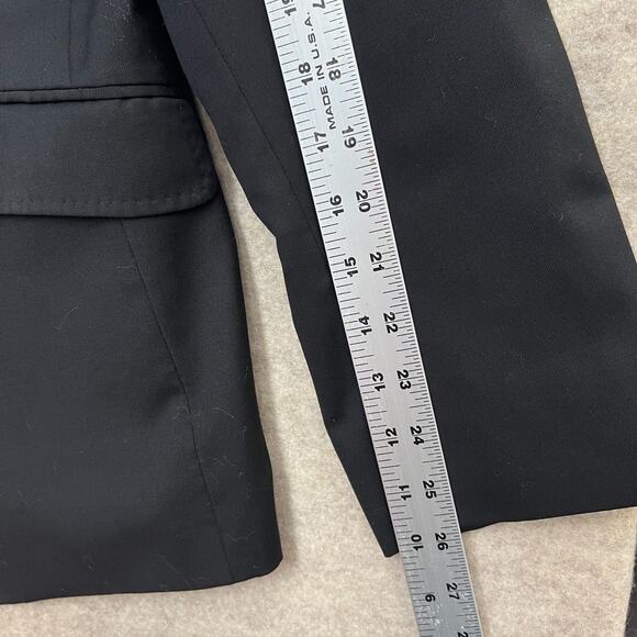 Ted Baker London Endurance Wool Blazer Jacket Mens 40R Black suit career wedding - Picture 10 of 13